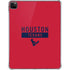 NFL Houston Texans Red Performance Series iPad Pro 11in (2024) Clear Case