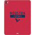 NFL Houston Texans Red Performance Series iPad Pro 13in M4 (2024) Skin