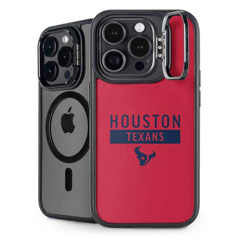 NFL Houston Texans Red Performance Series iPhone 15 Pro Kickstand Case