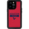 NFL Houston Texans Red Performance Series iPhone 15 Pro Waterproof Case