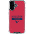 NFL Houston Texans Red Performance Series iPhone 16 Plus Clear Case