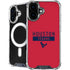 NFL Houston Texans Red Performance Series iPhone 16 Plus MagSafe Case
