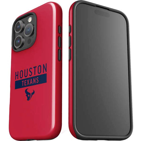 NFL Houston Texans Red Performance Series iPhone 16 Pro Impact Case