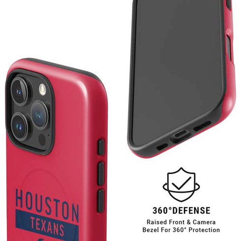 NFL Houston Texans Red Performance Series iPhone 16 Pro Magsafe Impact Case