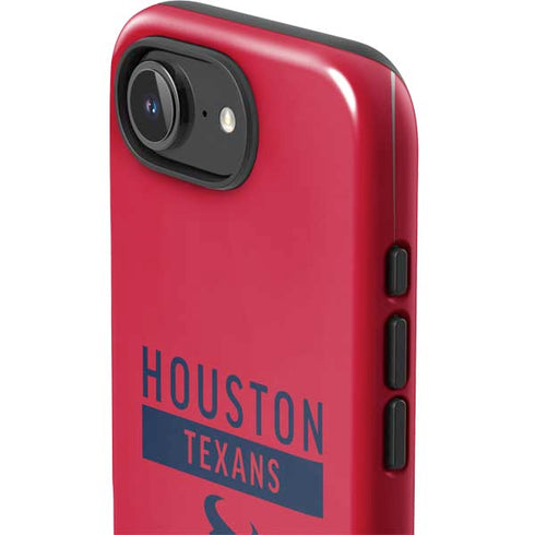 NFL Houston Texans Red Performance Series iPhone 16e Impact Case