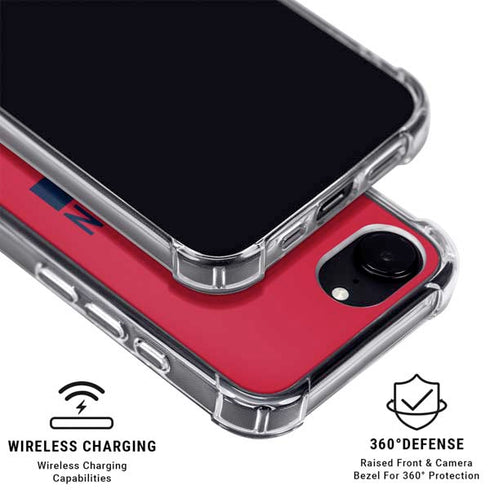 NFL Houston Texans Red Performance Series iPhone 16e MagSafe Case