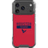 NFL Houston Texans Red Performance Series iPhone 18 Pro Clear Case