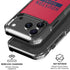 NFL Houston Texans Red Performance Series iPhone 18 Pro Clear Case