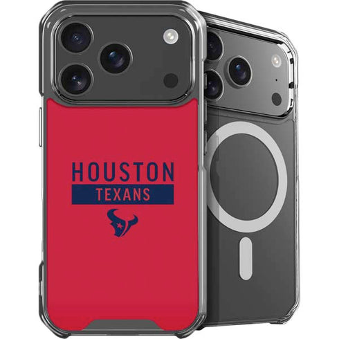 NFL Houston Texans Red Performance Series iPhone 18 Pro MagSafe Case