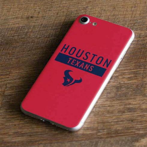 NFL Houston Texans Red Performance Series iPhone 8 Skin