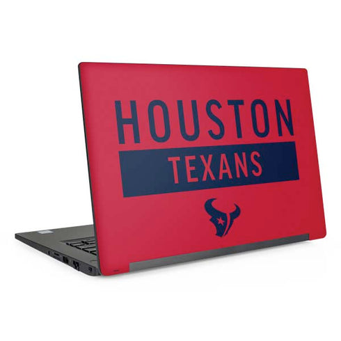 NFL Houston Texans Red Performance Series Dell Latitude Skin