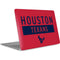 NFL Houston Texans Red Performance Series Apple MacBook Air Skin
