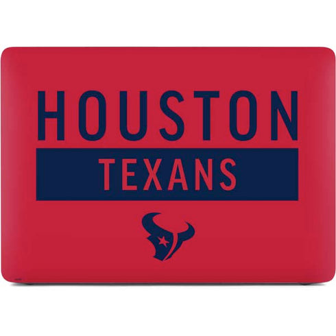 NFL Houston Texans Red Performance Series Apple MacBook Air Skin