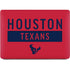 NFL Houston Texans Red Performance Series Apple MacBook Air Skin