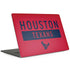 NFL Houston Texans Red Performance Series MacBook Skins