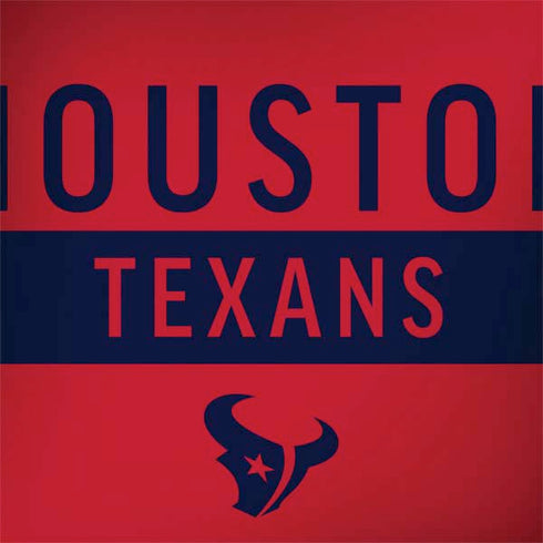 NFL Houston Texans Red Performance Series MacBook Skins