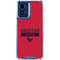 NFL Houston Texans Red Performance Series Moto G 5G (2024) Clear Case