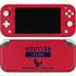 NFL Houston Texans Red Performance Series Nintendo Skins