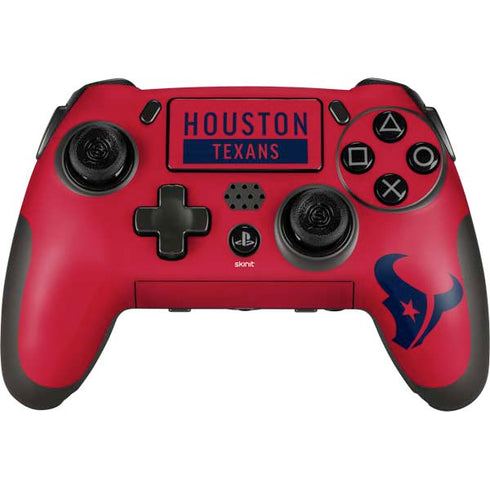 NFL Houston Texans Red Performance Series PlayStation Scuf Vantage 2 Controller Skin