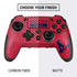 NFL Houston Texans Red Performance Series PlayStation Scuf Vantage 2 Controller Skin