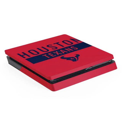 NFL Houston Texans Red Performance Series PlayStation PS4 Skins