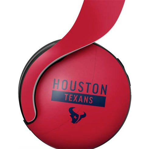 NFL Houston Texans Red Performance Series PULSE 3D Wireless Headset for PS5 Skin