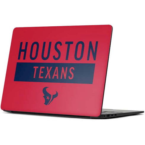 NFL Houston Texans Red Performance Series Surface Laptop 7 13.8in Skin