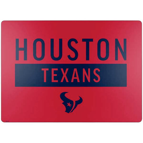 NFL Houston Texans Red Performance Series Surface Laptop 7 15in Skin