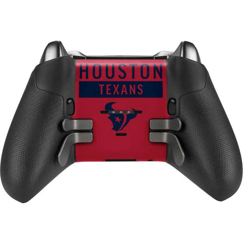 NFL Houston Texans Red Performance Series Xbox Elite Wireless Controller Series 2 Skin