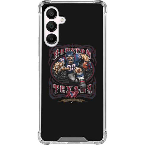 Liquid Blue NFL Houston Texans Running Back Galaxy A16 5G Clear Case