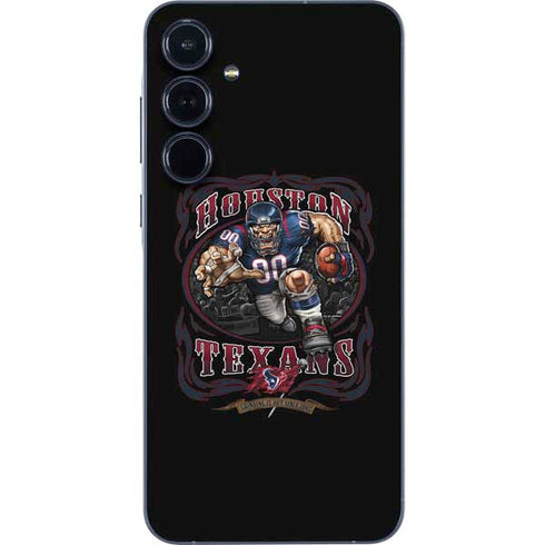 Liquid Blue NFL Houston Texans Running Back Galaxy A55 5G Skin
