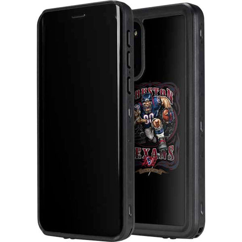 Liquid Blue NFL Houston Texans Running Back Galaxy S20 Plus Waterproof Case