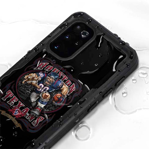 Liquid Blue NFL Houston Texans Running Back Galaxy S20 Plus Waterproof Case