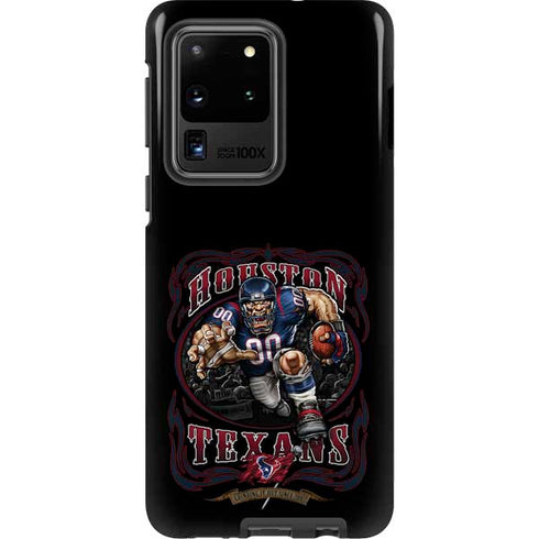 Liquid Blue NFL Houston Texans Running Back Galaxy S20 Ultra 5G Pro Case
