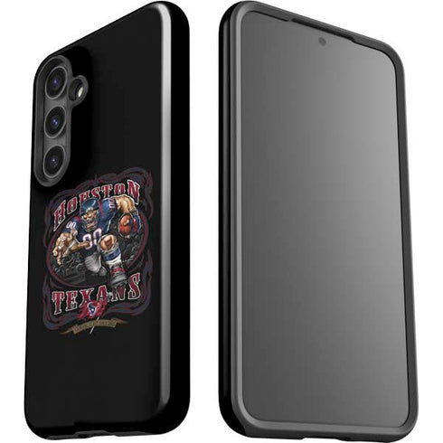 Liquid Blue NFL Houston Texans Running Back Galaxy S25 Plus Impact Case