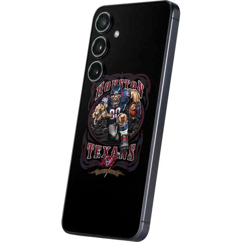 Liquid Blue NFL Houston Texans Running Back Galaxy S25 Plus Skin