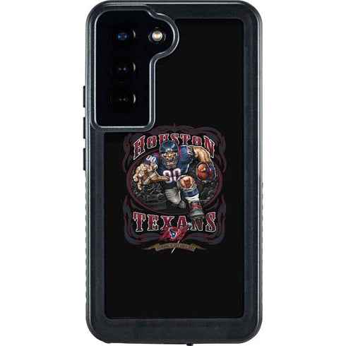 Liquid Blue NFL Houston Texans Running Back Galaxy S24 Waterproof Case