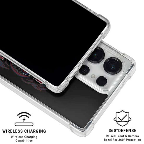 Liquid Blue NFL Houston Texans Running Back Galaxy S25 Ultra Clear Case