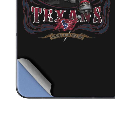 Liquid Blue NFL Houston Texans Running Back Galaxy Z Fold5 5G Skin