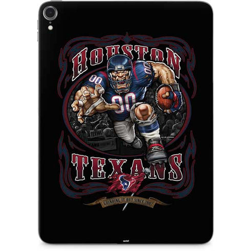 Liquid Blue NFL Houston Texans Running Back Apple iPad Pro Skin
