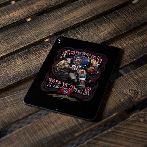 Liquid Blue NFL Houston Texans Running Back Apple iPad Pro Skin