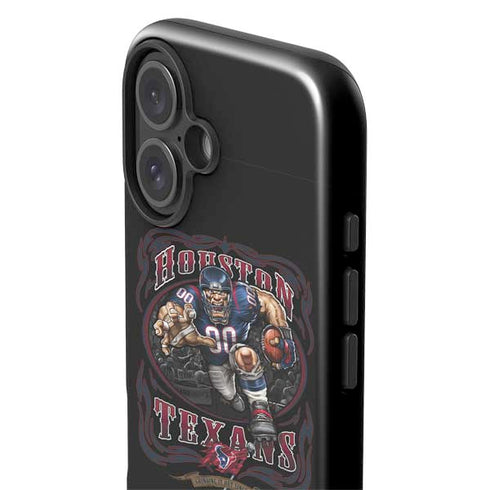 Liquid Blue NFL Houston Texans Running Back iPhone 16 Impact Case