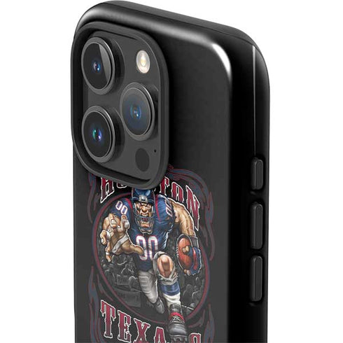 Liquid Blue NFL Houston Texans Running Back iPhone 16 Pro Max Impact Case