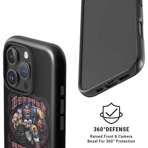 Liquid Blue NFL Houston Texans Running Back iPhone 16 Pro Max Magsafe Impact Case