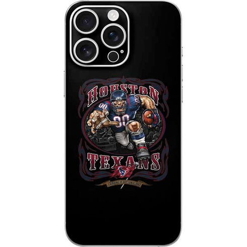Liquid Blue NFL Houston Texans Running Back iPhone 16 Pro Max Skin