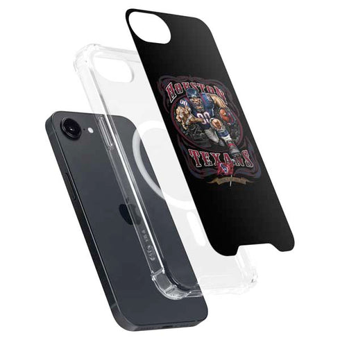 Liquid Blue NFL Houston Texans Running Back iPhone 16e MagSafe Case