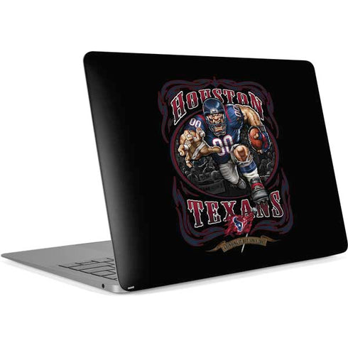 Liquid Blue NFL Houston Texans Running Back Apple MacBook Air Skin