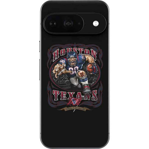 Liquid Blue NFL Houston Texans Running Back Google Pixel 9 Skin