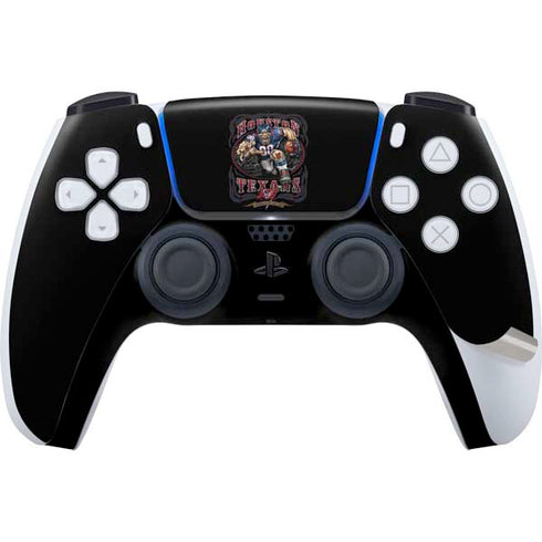 Liquid Blue NFL Houston Texans Running Back PS5 Pro Bundle Skin