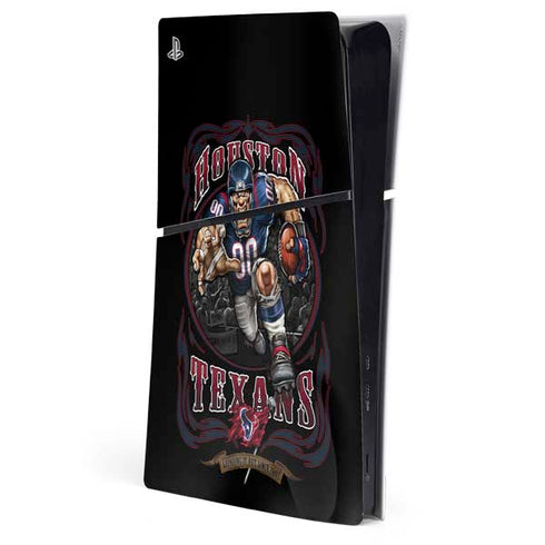 Liquid Blue NFL Houston Texans Running Back PlayStation PS5 Skins